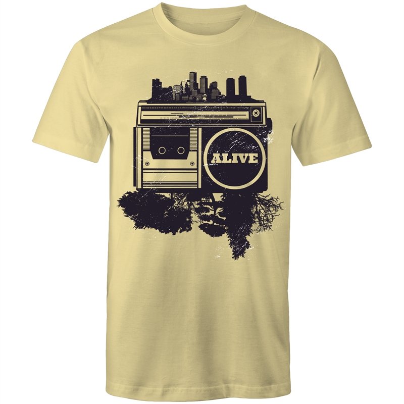 Men's Abstract Music T-shirt