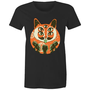 Women's Trippy Cat T-shirt