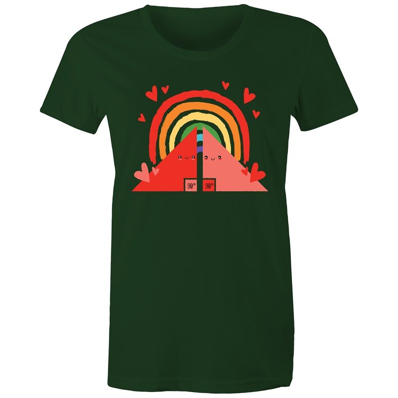 Women's Soul Mate Rainbow T-shirt