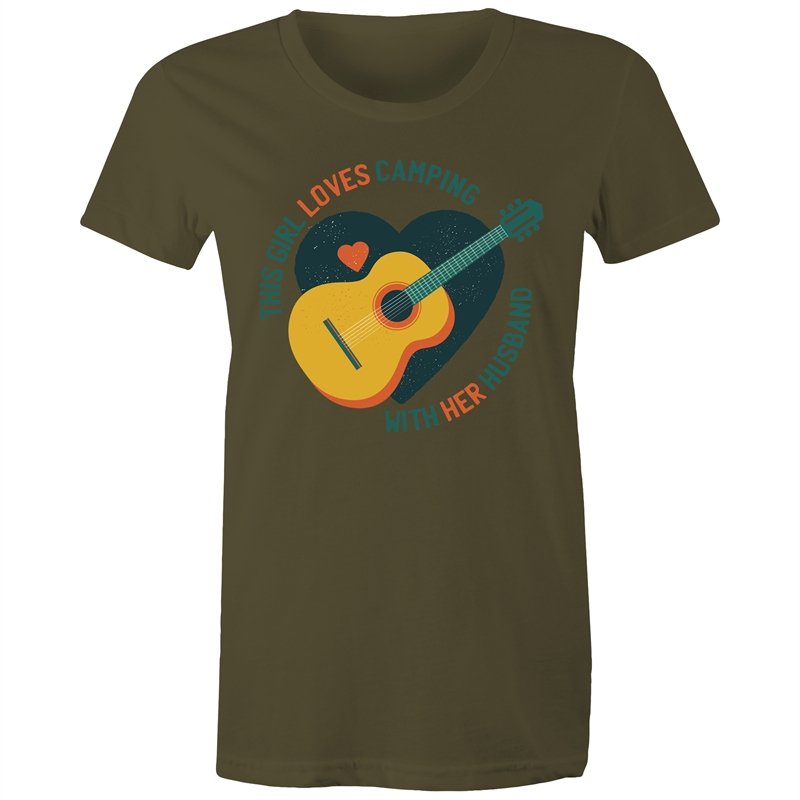 Women's Camping & Music T-shirt