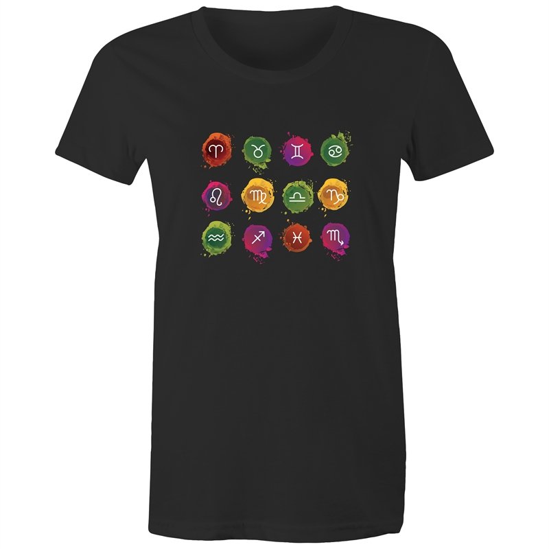 Women's Horoscope Badge T-shirt