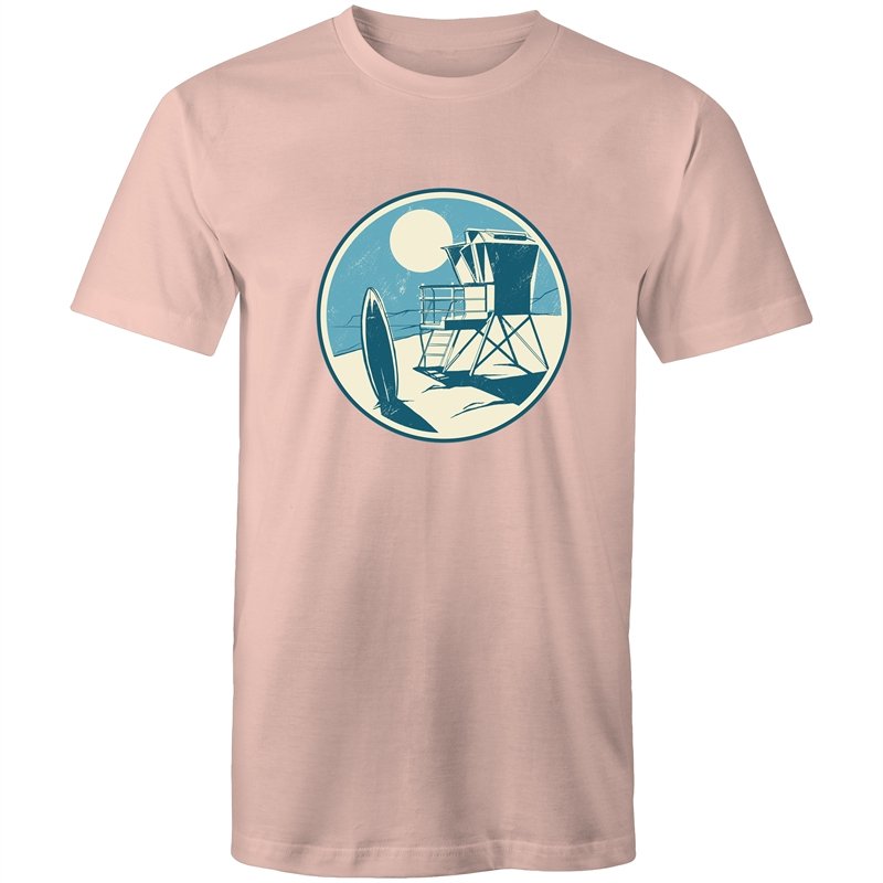 Men's LifeGuard Tower Beach T-shirt