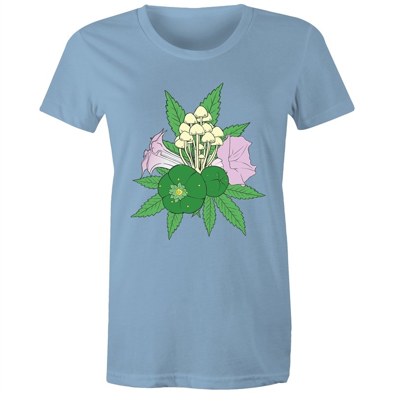 Women's Psychedelic Plants T-shirt