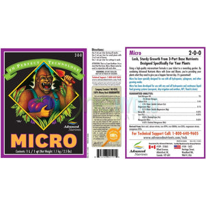 Advanced Nutrients pH Perfect 500ml Set - Grow + Micro + Bloom - The Hippie House