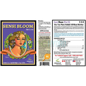 Advanced Nutrients Sensi Bloom Part A & B - 1L