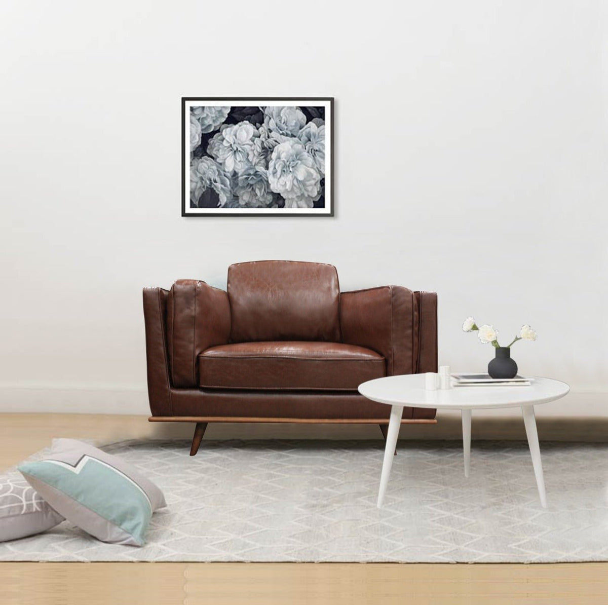 Modern Brown Armchair / Sofa Lounge